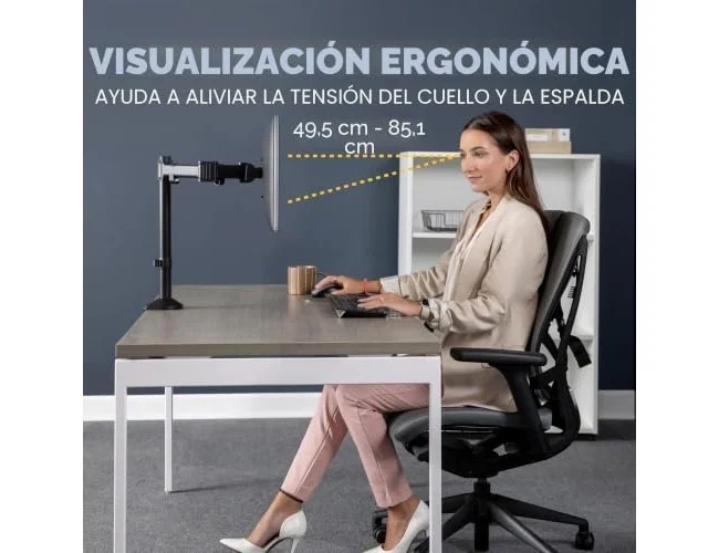 Fellowes Brazo para Monitor Reflex Series Negro Fellowes Brazo para Monitor Reflex Series Negro