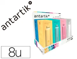 Antartik Botella Isotérmica Acero Inoxidable Libre BPA 500ml Frío 24h Calor 12h