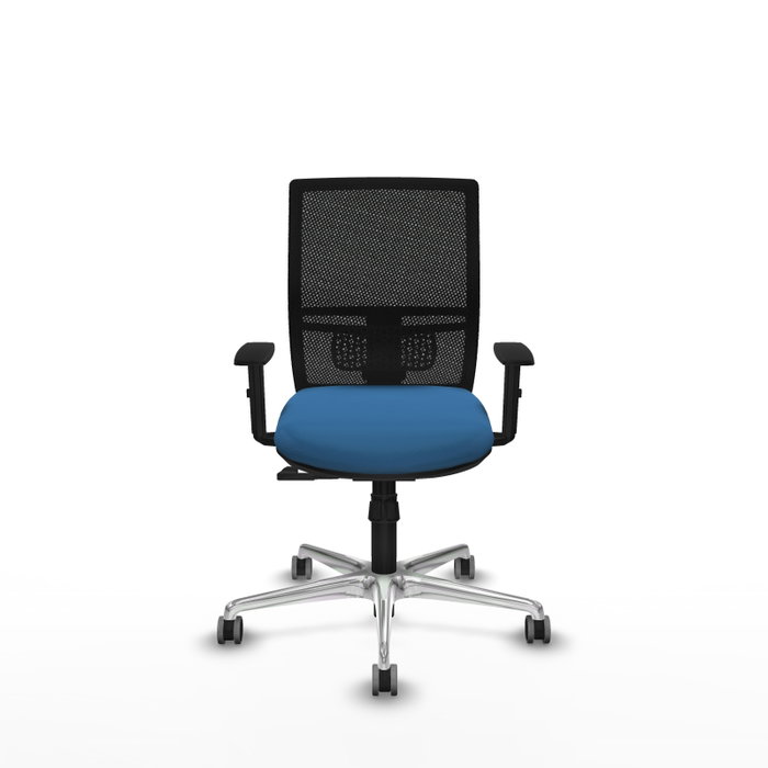 PIQUERAS Y CRESPO Silla de oficina Yunquera Azul claro con mecanismo Sincro PIQUERAS Y CRESPO Silla de oficina Yunquera Azul claro con mecanismo Sincro