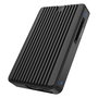 ICY BOX IB-CR601M-C31 Caja Externa USB-C M.2 NVMe SSD y Lector de Tarjetas CFexpress, 10 Gb/s, Aluminio Negro, Plug & Play