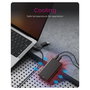 ICY BOX IB-CR601M-C31 Caja Externa USB-C M.2 NVMe SSD y Lector de Tarjetas CFexpress, 10 Gb/s, Aluminio Negro, Plug & Play