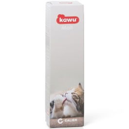 Calier Kawu Malta Gato 100gr Complemento Natural Anti-bolas de Pelo Sabor Salmón para Pelo Largo