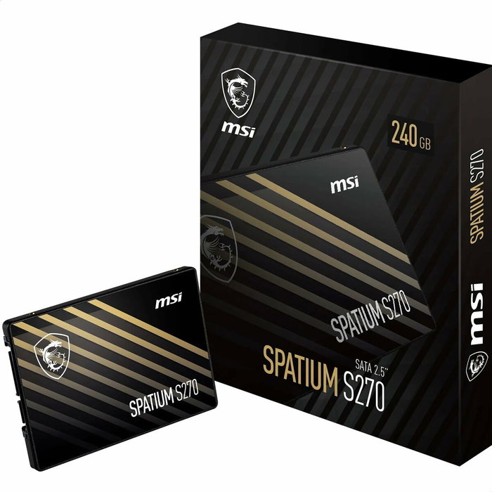 MSI Spatium S270 240GB SSD 2.5 SATA III MSI Spatium S270 240GB SSD 2.5 SATA III