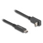 DeLOCK Cable USB Type-C a USB Type-C 10 Gbps 1 m Angular Negro