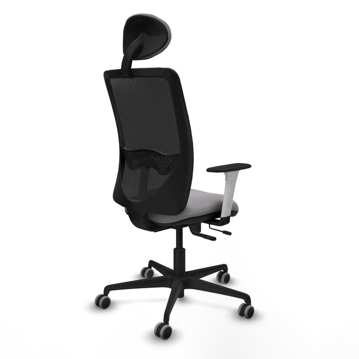 PIQUERAS Y CRESPO Silla de oficina Zulema con mecanismo Sincro/Traslack, Gris y Negro PIQUERAS Y CRESPO Silla de oficina Zulema con mecanismo Sincro/Traslack, Gris y Negro