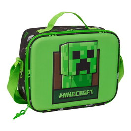 Safta Bolsa portameriendas 3D Minecraft térmica