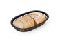 Inde Cesta Pan Rectangular de Polipropileno (PP) para 1 Barra, Color Miel, 27.4 cm de Largo x 17.5 cm de Ancho x 4 cm de Alto (36 Unidades)
