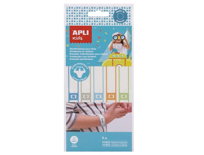 Apli Brazalete identificativo apli kids colores surtidos (5 unidades)
