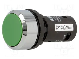 ABB Interruptor de presión CP1 verde 22mm NA