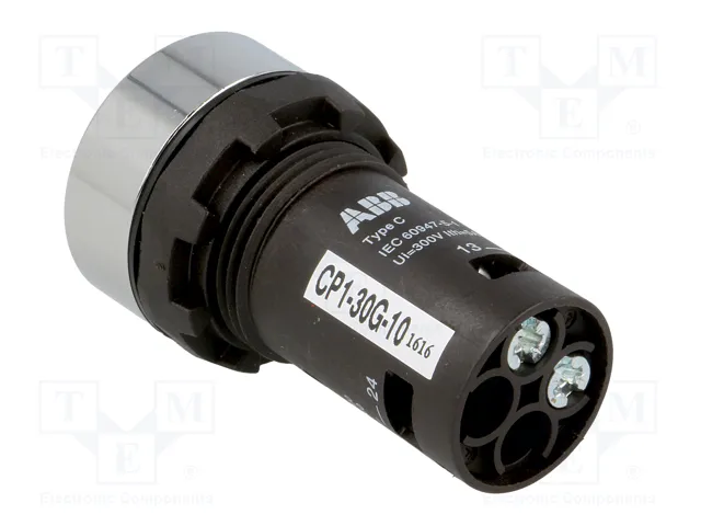 ABB Interruptor de presión CP1 verde 22mm NA
