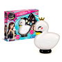 Clementoni Estuche Maquillaje Cisne Lovely Make Up Crazy Chic para Niñas +6 Años Paleta Sombras Suaves Compacto Seguro