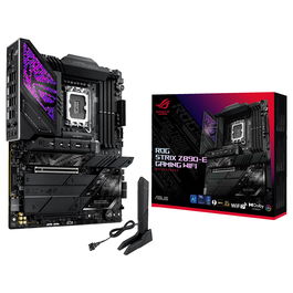 ASUS Placa Base ROG STRIX Z890-E Gaming WiFi Intel Z890 LGA 1851 DDR5 ATX con Wi-Fi 7 y Bluetooth 5.4