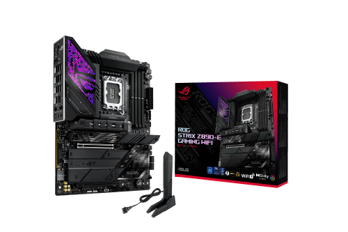 Asus ROG STRIX Z890-E GAMING WiFi Placa Base ATX Intel Z890 LGA 1851 (Socket V1) DDR5 Wi-Fi 7 Bluetooth 5.4 90MB1IM0-M0EAY0