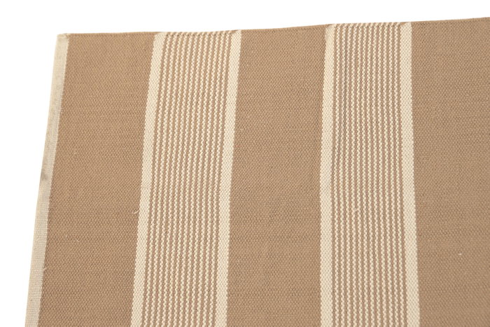 DKD Home Decor Alfombra de Algodón y Yute de 140x200 cm con Rayas DKD Home Decor Alfombra de Algodón y Yute de 140x200 cm con Rayas
