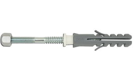 AVL Tornillo de fijación WC y bidé zincado SAWZO-50X80, juego de 2 unidades