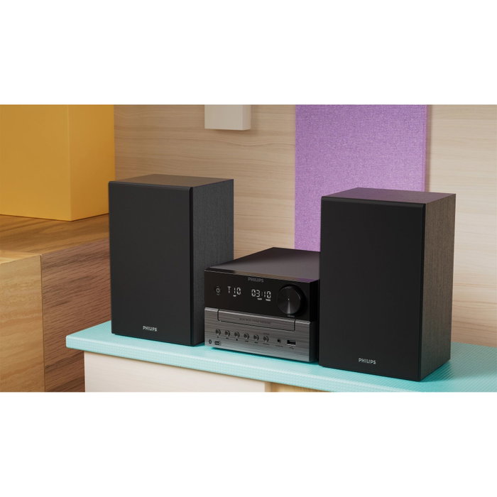 Philips TAM3505M2/12 Mini Stereo Negro/Gris