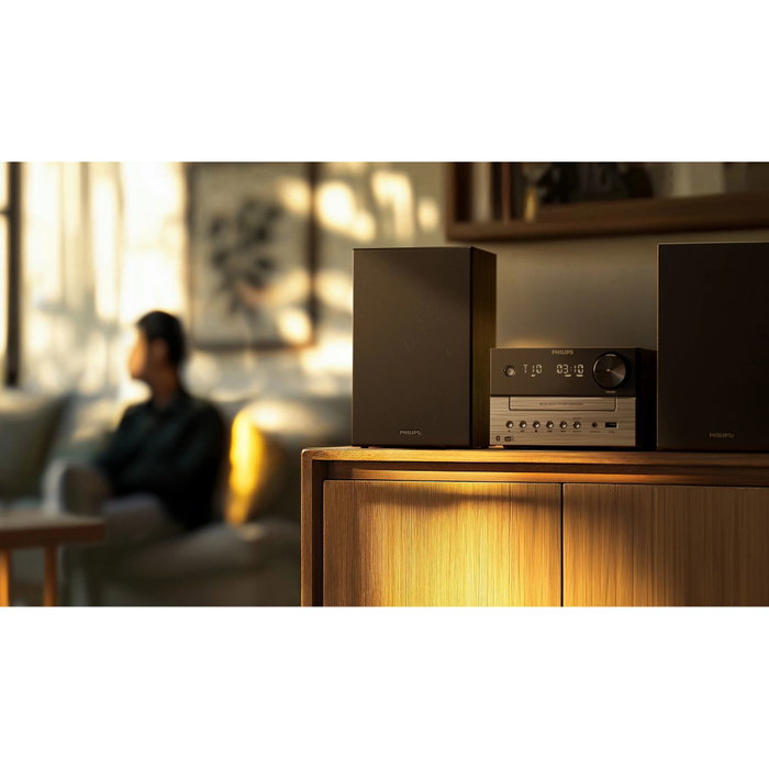 Philips TAM3505M2/12 Mini Stereo Negro/Gris