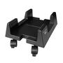 EWENT Soporte CPU EW1290 con Ruedas y Base Ajustable para Carcasa de Ordenador Escritorio Negro