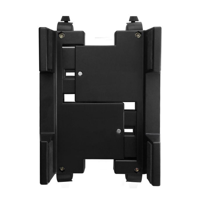 EWENT Soporte CPU EW1290 con Ruedas y Base Ajustable para Carcasa de Ordenador Escritorio Negro