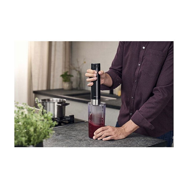Zwilling XTEND Batidora de Mano Inalámbrica, 250 W, 0.6 L, Negro, 3 Velocidades, Motor BLDC