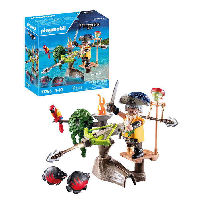 Playmobil Pirata Con Ballesta 71795 Piratas
