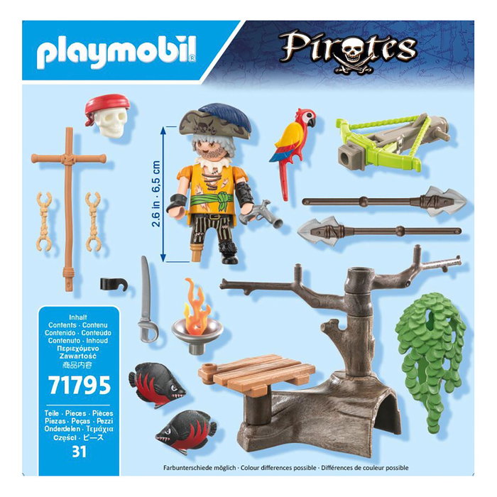 Playmobil Pirata Con Ballesta 71795 Piratas