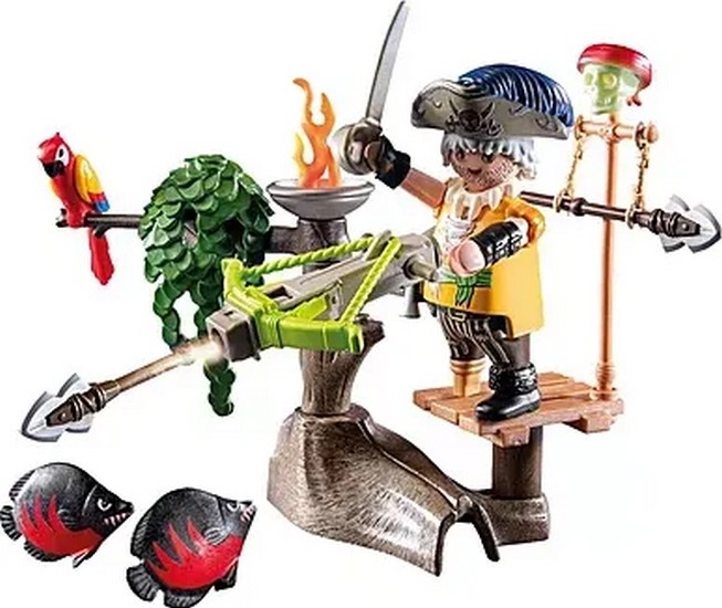 PLAYMOBIL Pirata con Ballesta 71795 Piratas