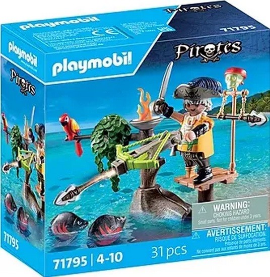 PLAYMOBIL Pirata con Ballesta 71795 Piratas