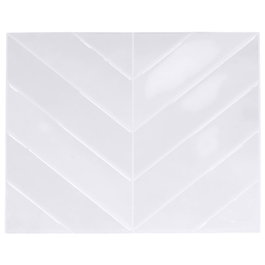 Je cherche une Idee Set de 4 Azulejo Chevron BL 29x23