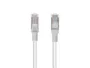 Lanberg PCF5-10CC-0100-S Cable de Red Ethernet 1 m, RJ45 a RJ45, Categoría 5e (Cat5e) FTP/Gris, Conector Macho