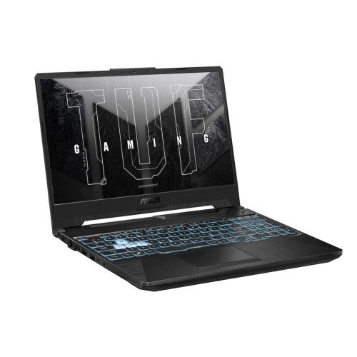 ASUS TUF Gaming F15 FX506HF-HN004 - Ordenador Portátil Gaming de 15.6" Full HD 144Hz (Core i5-11400H, 16GB RAM, 512GB SSD, RTX 2050 4GB, Sin Sistema Operativo) Negro Grafite - Teclado QWERTY español