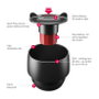 Emsa 515618 Travel Mug Standard-Design Grande en Negro, Rojo y Acero inoxidable
