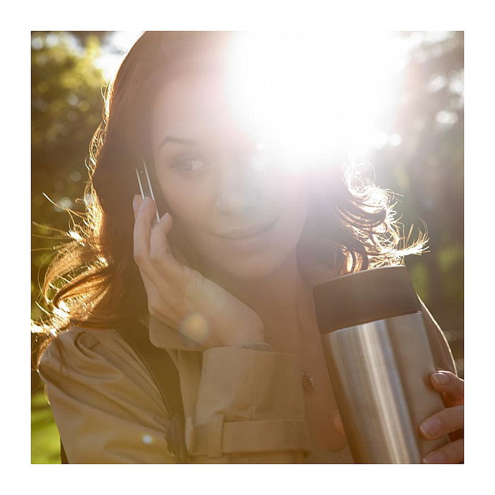 Emsa 515618 Travel Mug Standard-Design Grande en Negro, Rojo y Acero inoxidable Emsa 515618 Travel Mug Standard-Design Grande en Negro, Rojo y Acero inoxidable