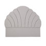 DKD Home Decor Cabecero de Cama Gris para Cama de 160-180 cm