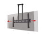 B-Tech Soporte Techo Pantallas Grandes BT8449, 65"-100", VESA 1000x600mm, 80 Kg