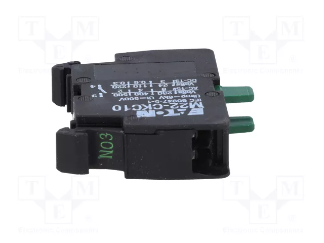 Eaton M22-CKC10 Elemento de contacto 1S con montaje en suelo y conexión por muelle