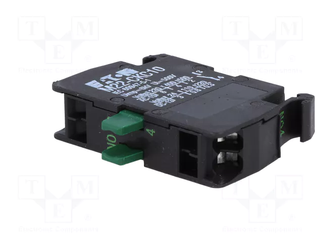 Eaton M22-CKC10 Elemento de contacto 1S con montaje en suelo y conexión por muelle