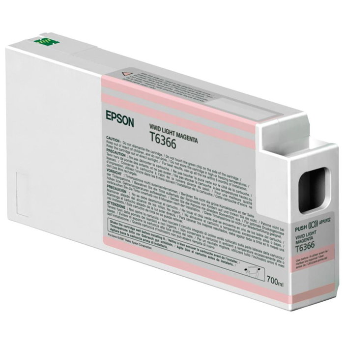 Epson Cartucho T636600 Magenta Claro Vivo 700ml para Stylus Pro 7900/9900/7890/WT7900/9xx0 Epson Cartucho T636600 Magenta Claro Vivo 700ml para Stylus Pro 7900/9900/7890/WT7900/9xx0