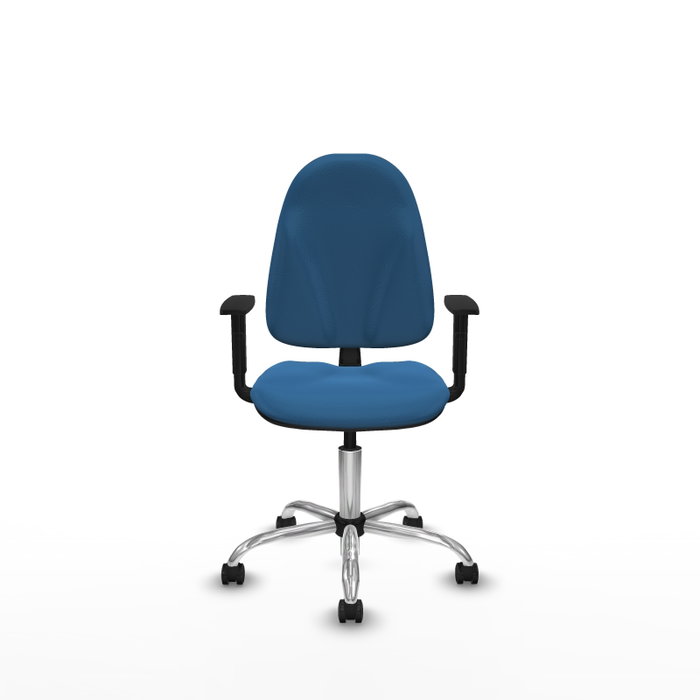 PIQUERAS Y CRESPO Silla de oficina Algarra Azul claro