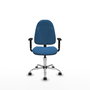 PIQUERAS Y CRESPO Silla de oficina Algarra Azul claro