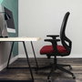 PIQUERAS Y CRESPO Silla de oficina Cilanco Gris con mecanismo Sincro/Traslack