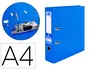 Liderpapel Documenta Archivador de Palanca A4 Forrado PVC con Rado Lomo 75mm Azul, Cartón, 2/75 mm, Dimensiones 80x320x290 mm