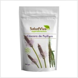 Salud Viva Psyllium 100% Orgánico 200 g - Suplemento de Fibra Soluble BIO, Vegano, Sin Azúcar - Apto para Dietas Especiales