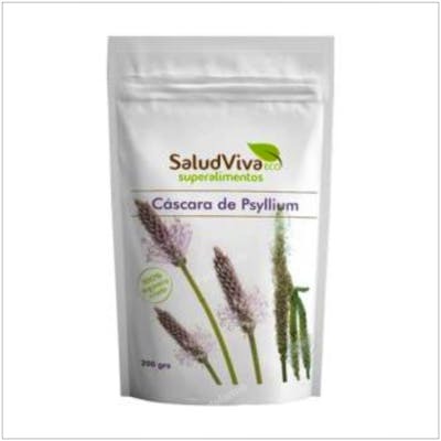 Salud Viva Psyllium 100% Orgánico 200 g - Suplemento de Fibra Soluble BIO, Vegano, Sin Azúcar - Apto para Dietas Especiales Salud Viva Psyllium 100% Orgánico 200 g - Suplemento de Fibra Soluble BIO, Vegano, Sin Azúcar - Apto para Dietas Especiales