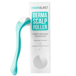 Hairburst Rodillo de Microneedling para Cuero Cabelludo, Azul claro