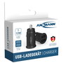 Ansmann In-Car Charger CC212 2xUSB 2400mA