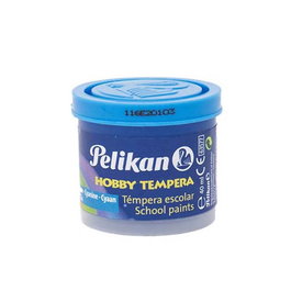 Pelikan Tempera hobby 40 cc cyan -n.127, Azul