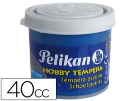 Pelikan Témpera hobby 40 cc cyan -n.127, pack de 6