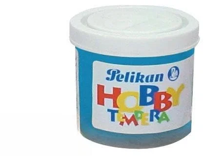 Pelikan Témpera hobby 40 cc cyan -n.127, pack de 6