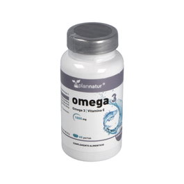 PLANNATUR Omega 3 1000 mg con Aceite de Pescado y Vitamina E - 60 Perlas